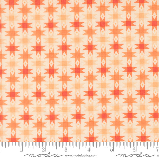 Popcorn by Elizabeth Hartman - Ribbon Stars Peach 51281 19