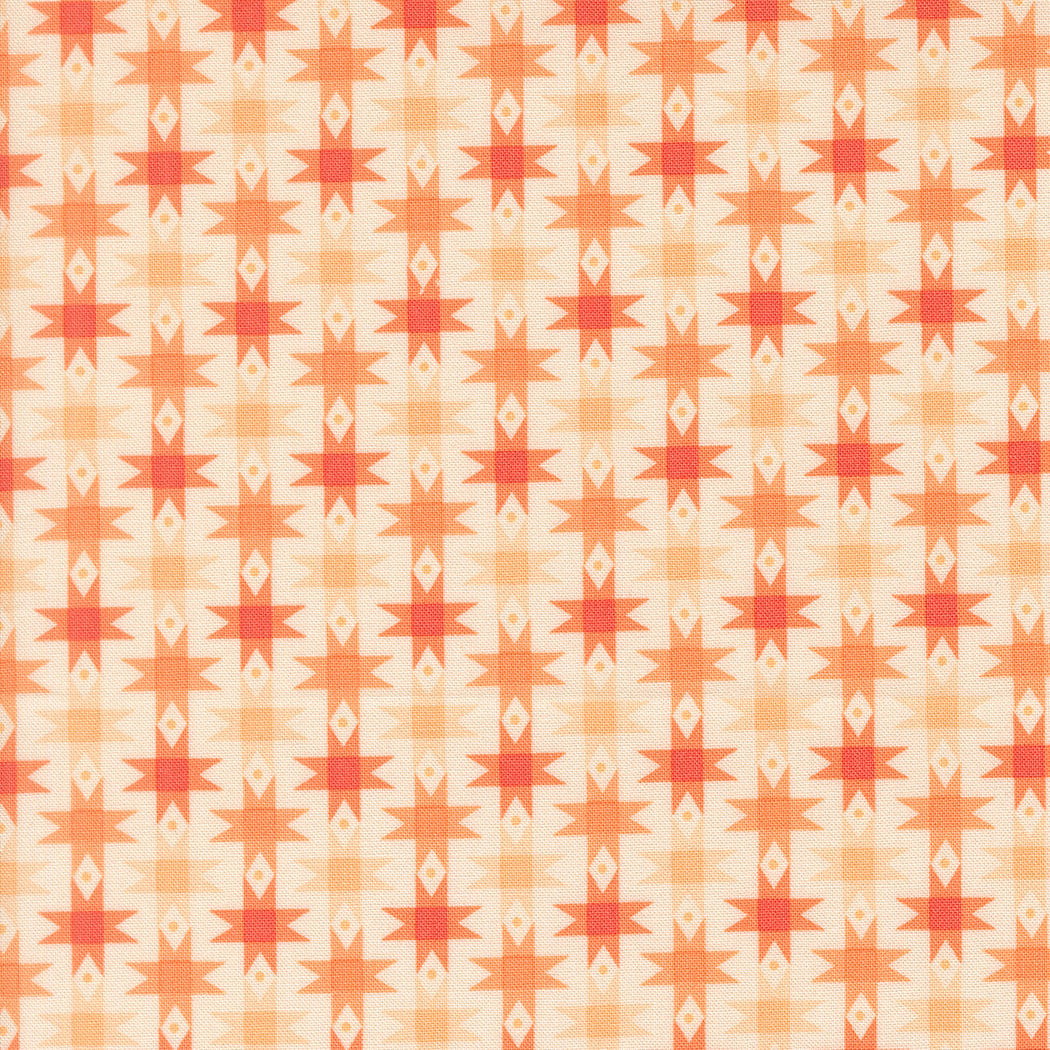Popcorn by Elizabeth Hartman - Ribbon Stars Peach 51281 19