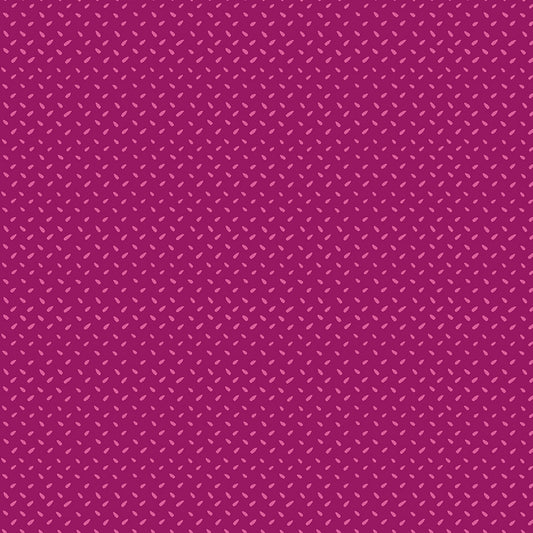 Poppies & Plumes by Lila Tueller - Tonal Texture Berry