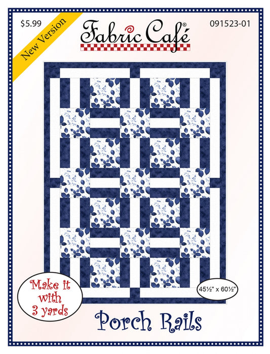 Porch Rails Quilt featuring Mythical by Stacy Peterson - 3 Yard Quilt Kit