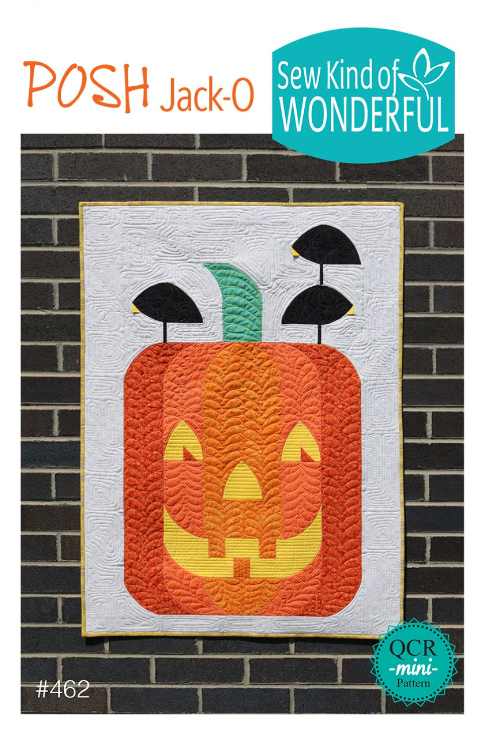 Posh Jack-O Quilt Pattern by Sew Kind of Wonderful