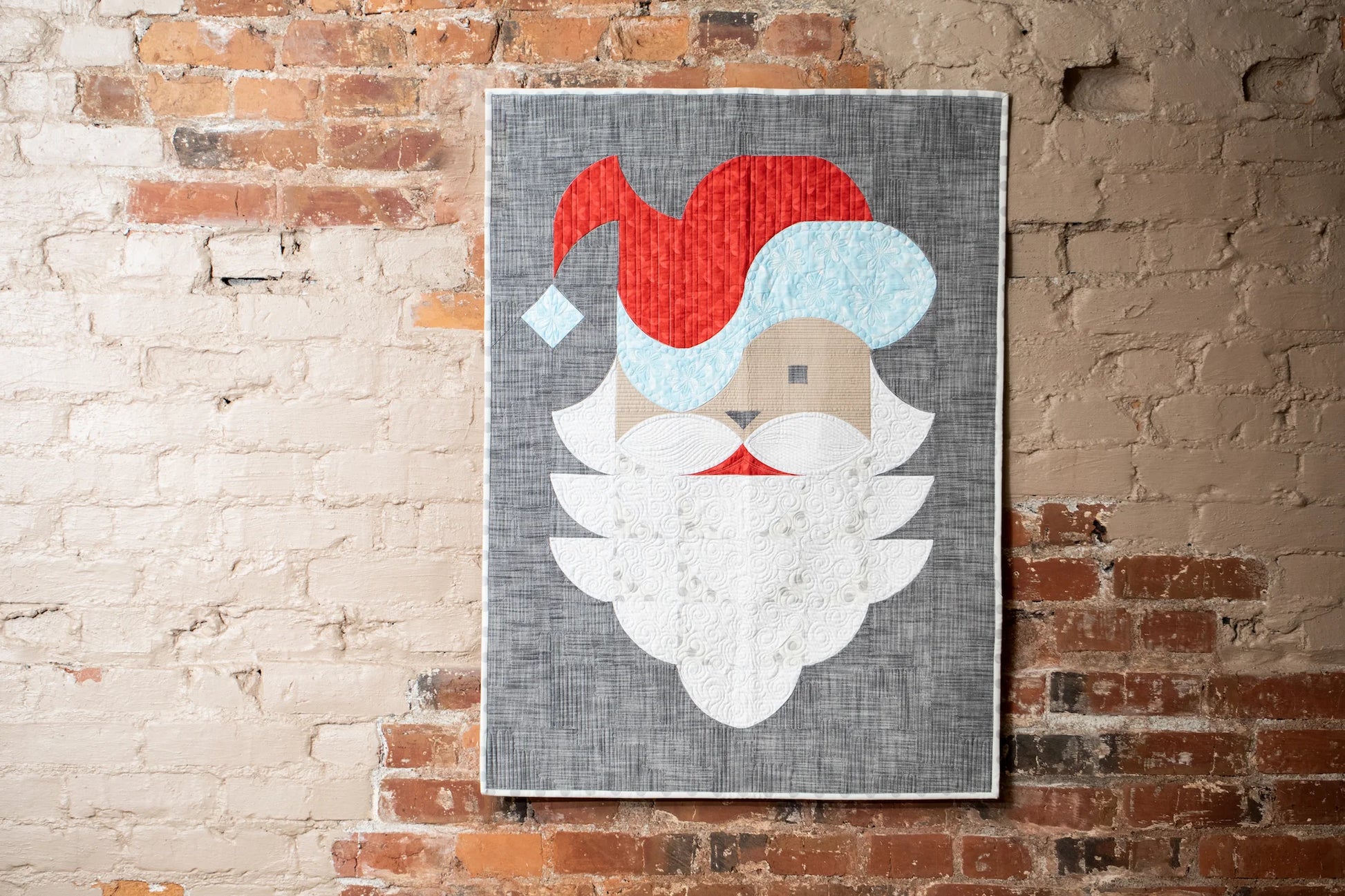 Posh Santa Quilt Pattern by Sew Kind of Wonderful