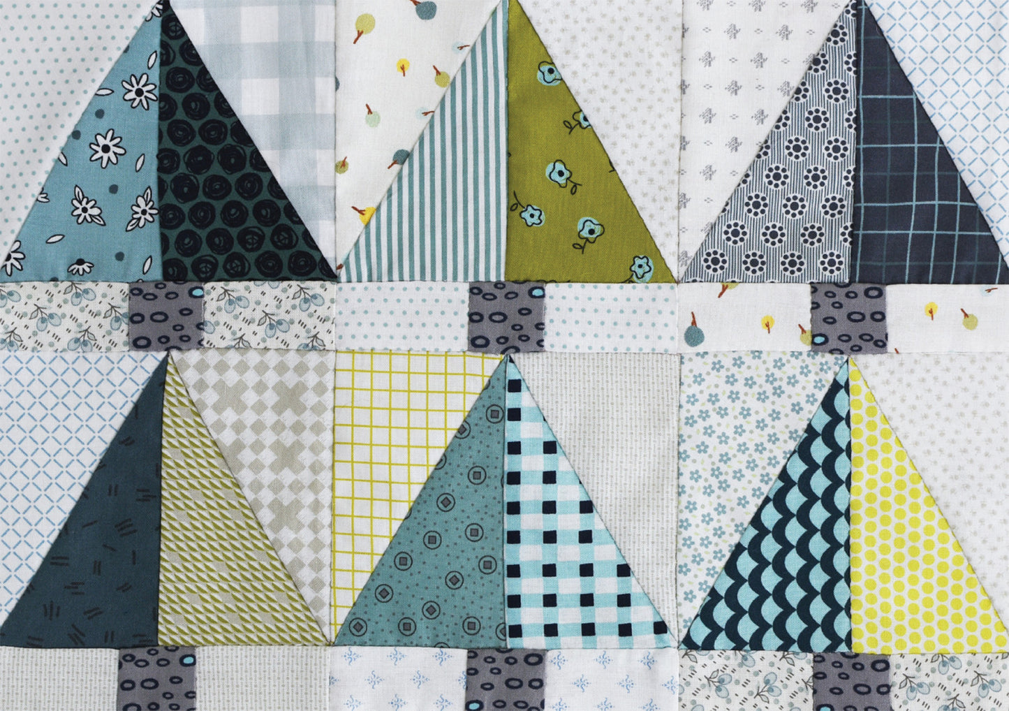 Postcard Project #18 Half Rectangle Triangles by Jen Kingwell Designs - Special Order