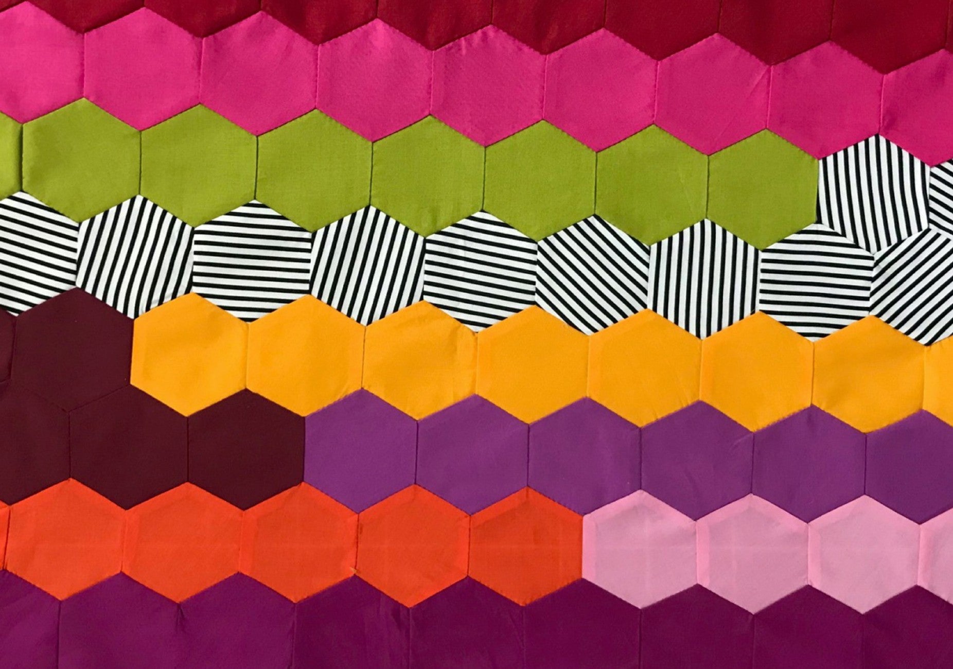 Postcard Project No 11 - 1 1/2in Hex by Jen Kingwell Designs - Special Order