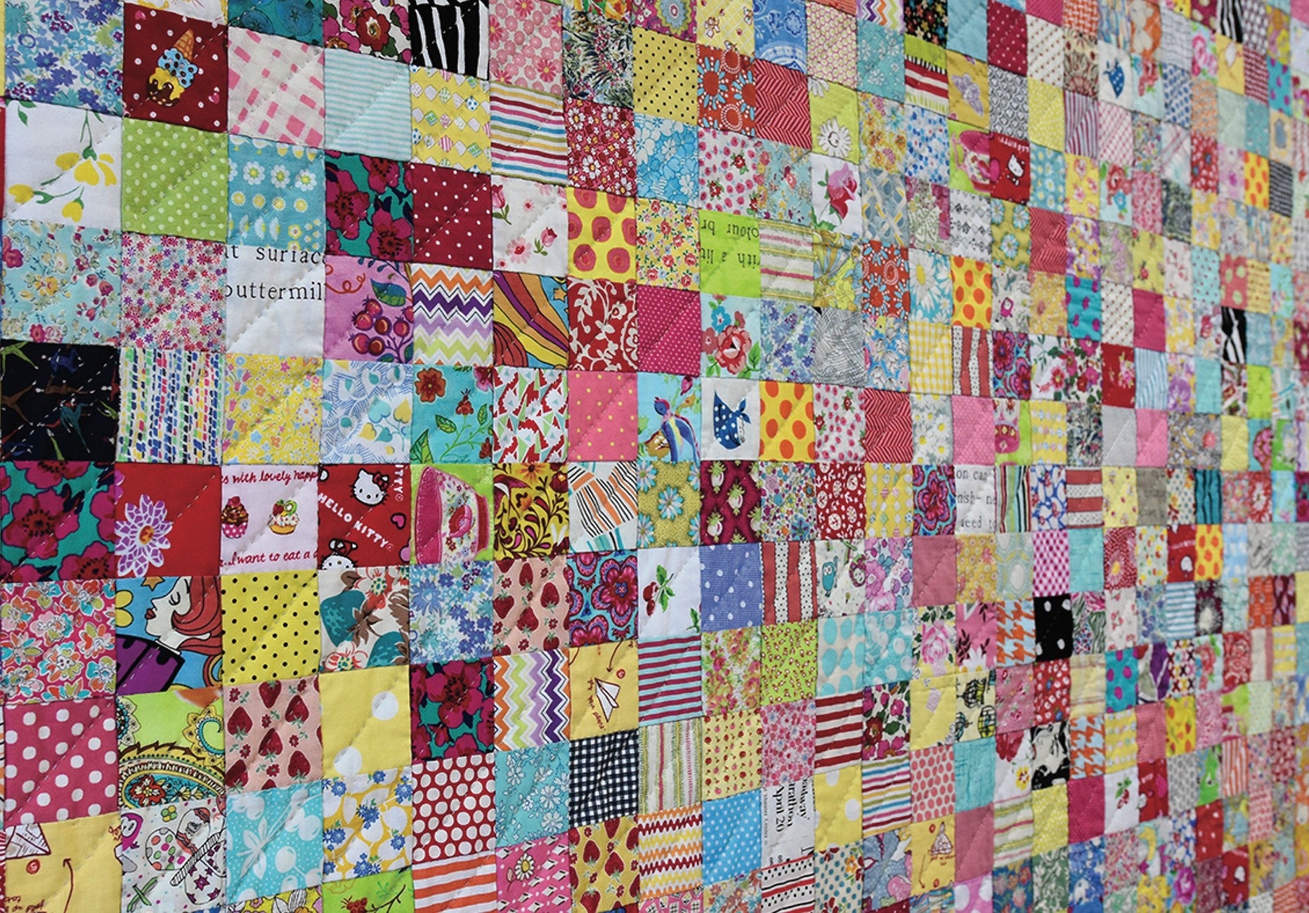 Postcard Project No. 3 - Scrappy Squares by Jen Kingwell Designs - Special Order
