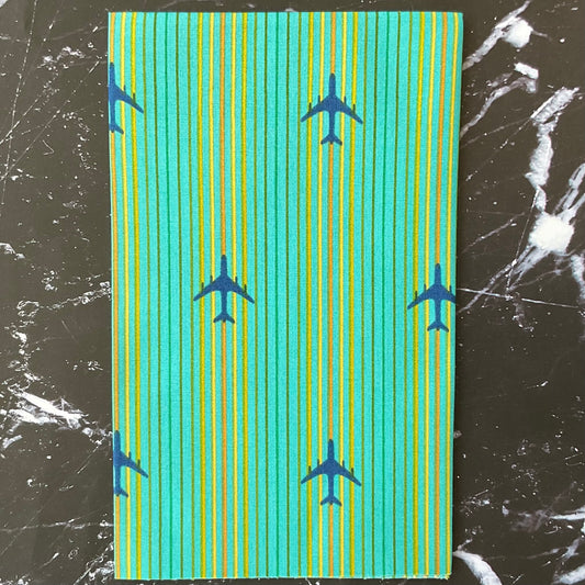 Postmark by Alison Glass : Air Mail Teal A-1128-T