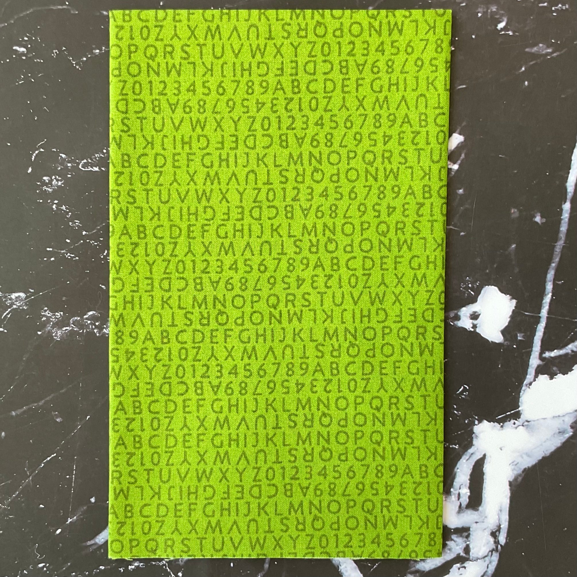 Postmark by Alison Glass : Letters Moss A-1130-G – Modern Quilt Co.
