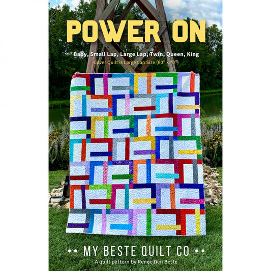 Power On Quilt Pattern by My Beste Quilt Co.