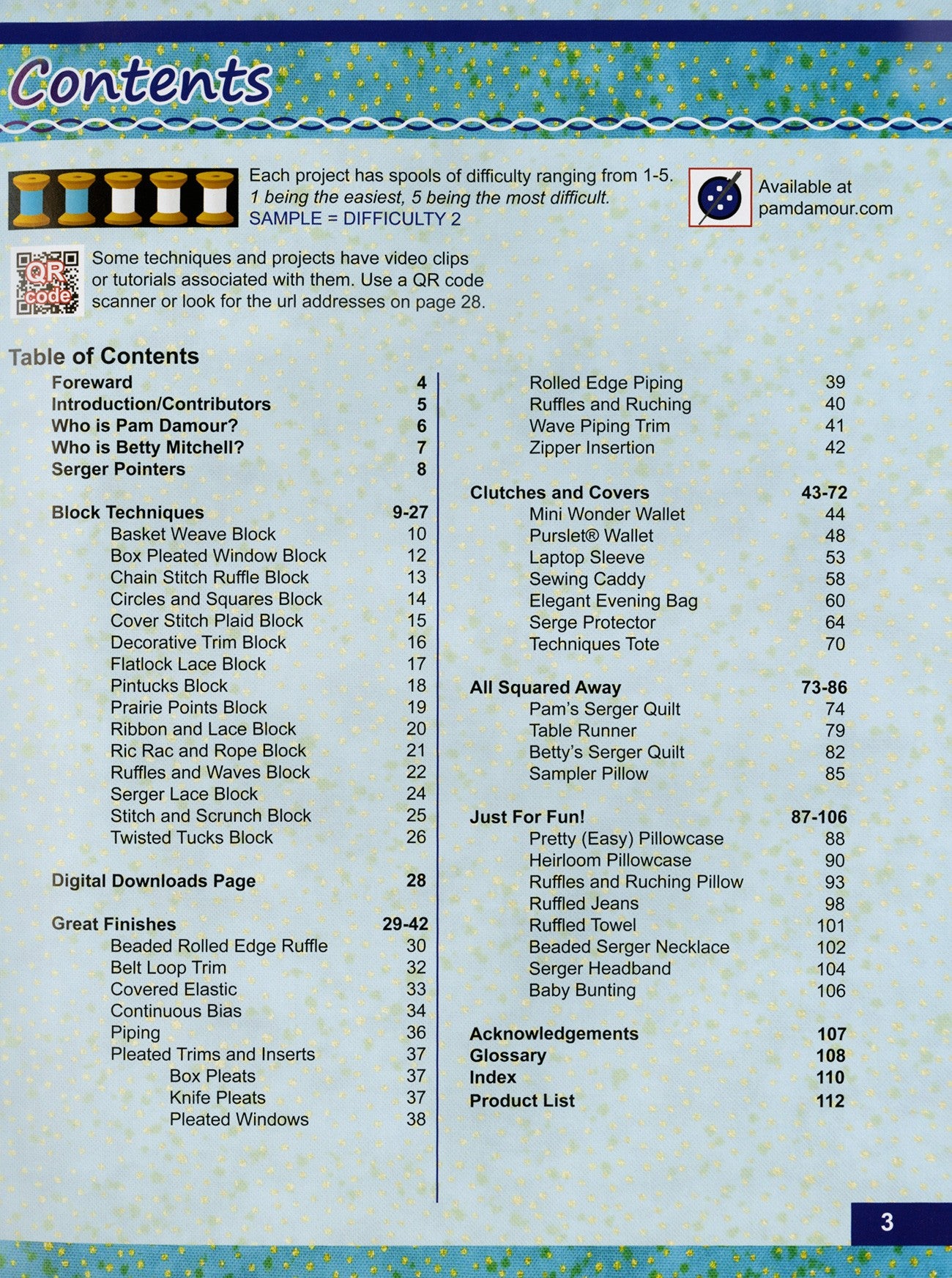 Power Serge by Pam Damour and Betty Mitchell - # BK10 - Special Order