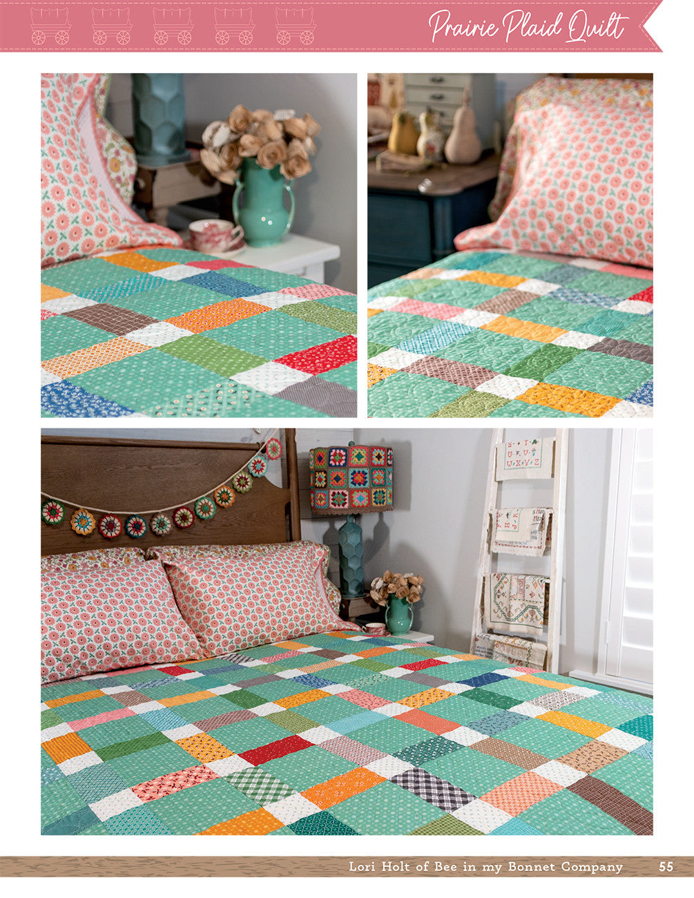 Prairie Home Quilt Book by It’s Sew Emma