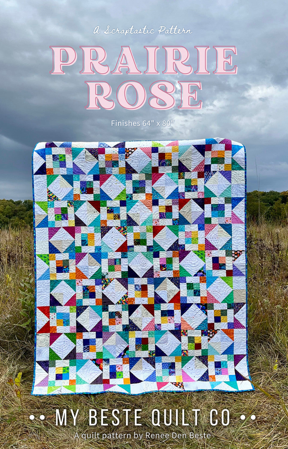 Prairie Rose Quilt Pattern by My Beste Quilt Co.