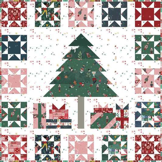 Presents and Pine Quilt Pattern by Sew A Story