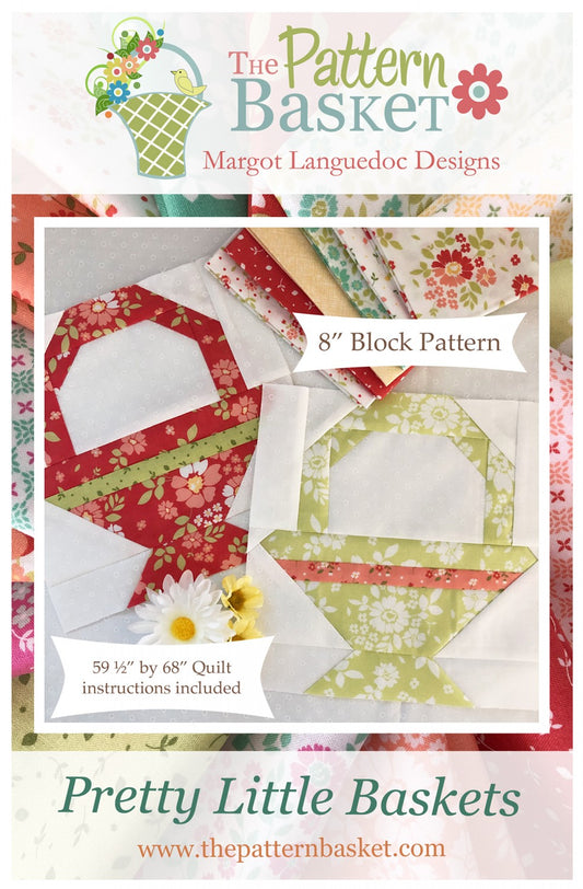 Pretty Little Baskets Quilt Pattern by The Pattern Basket