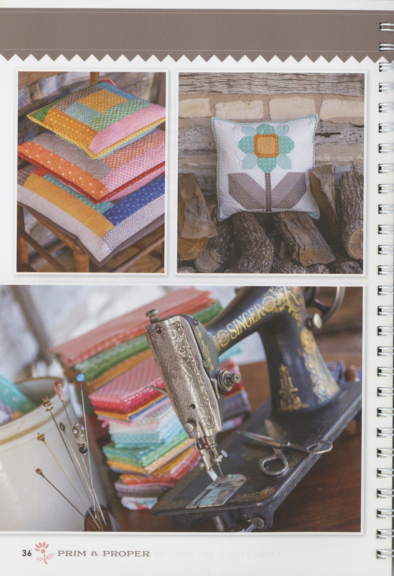 Prim & Proper Book by It’s Sew Emma