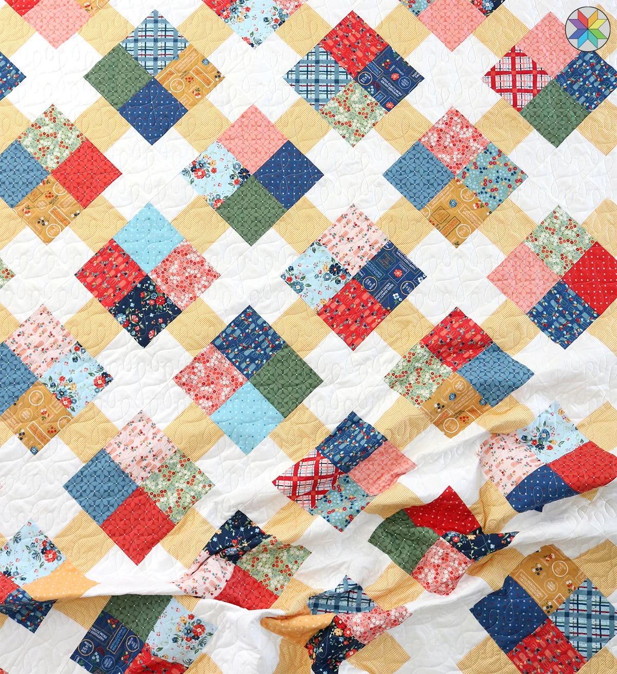 Prime Time Quilt Pattern Quilt Pattern by A Bright Corner