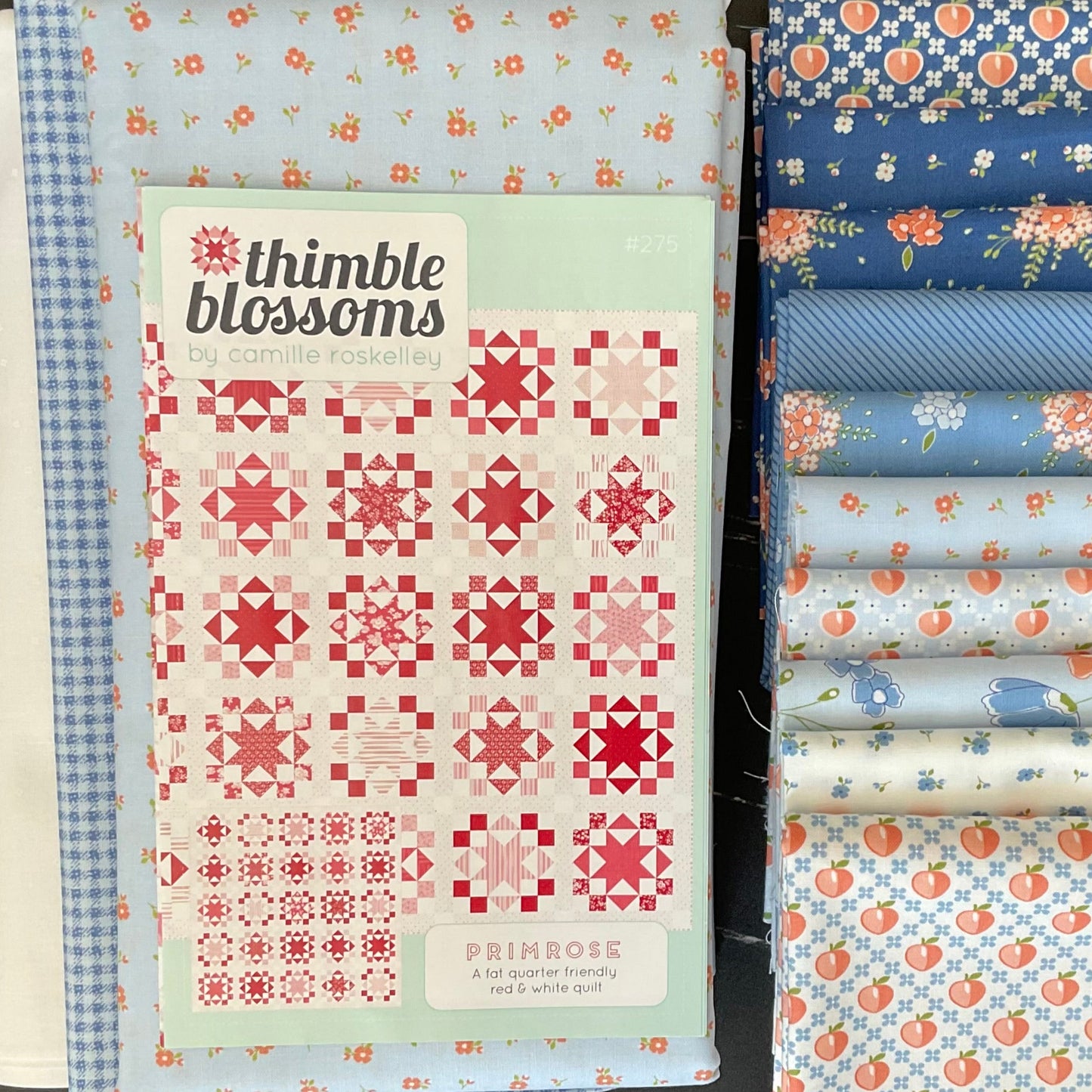 Primrose Quilt Kit featuring Peachy Keen by Corey Yoder
