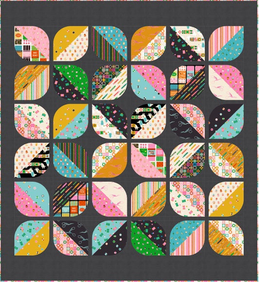 Primrose Quilt Pattern by Copper Kettle Quilt Company