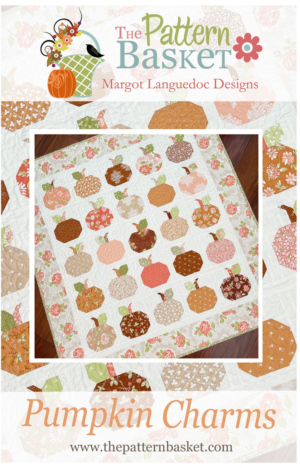Pumpkin Charms Quilt Pattern by The Pattern Basket