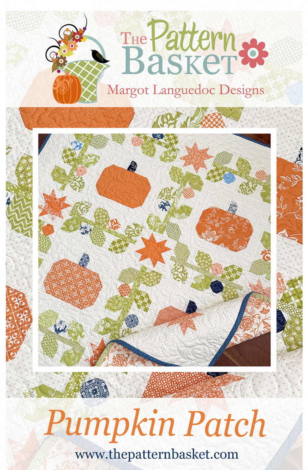 Pumpkin Patch Quilt Pattern by The Pattern Basket