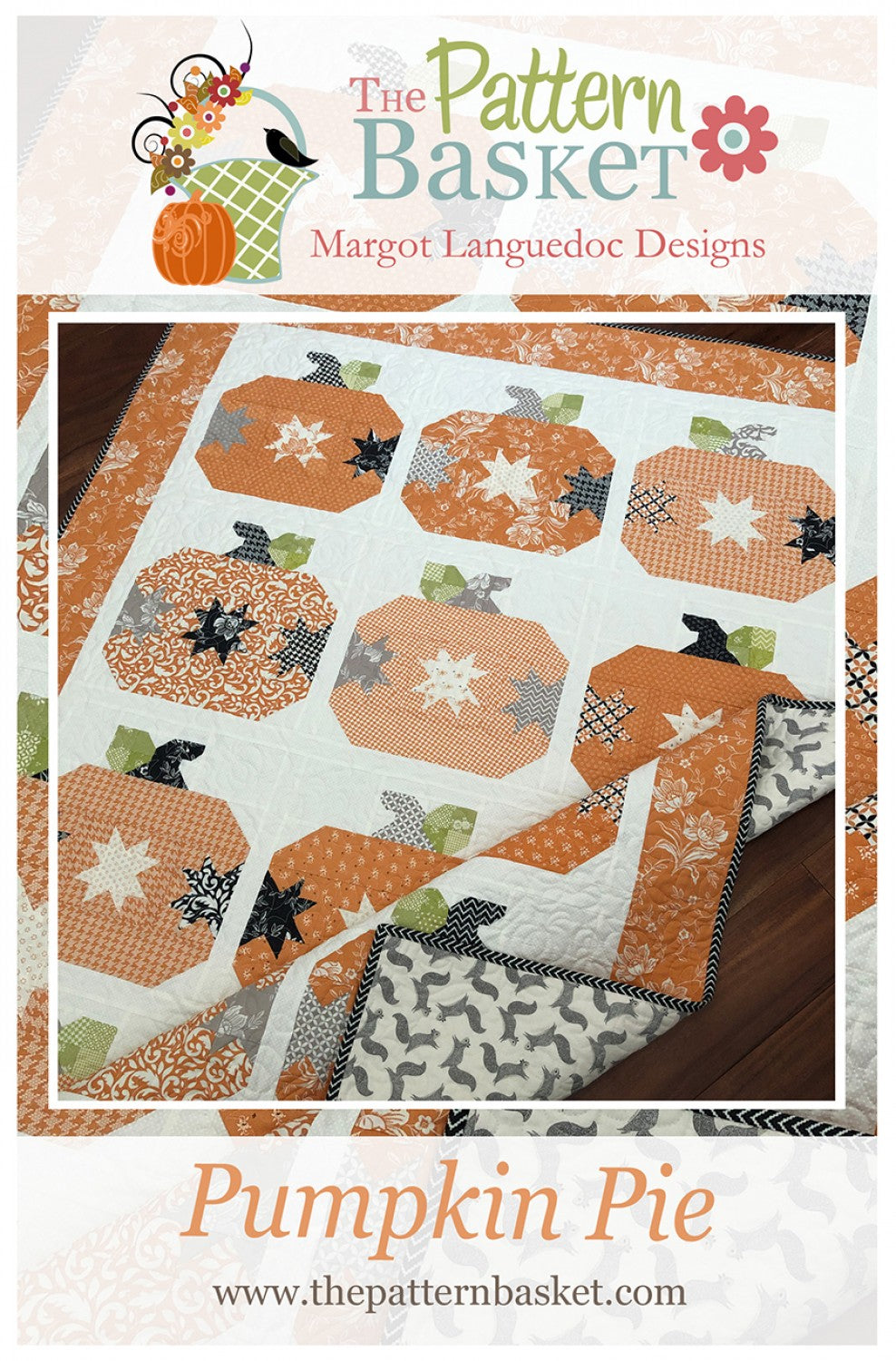 Pumpkin Pie Quilt Pattern by The Pattern Basket
