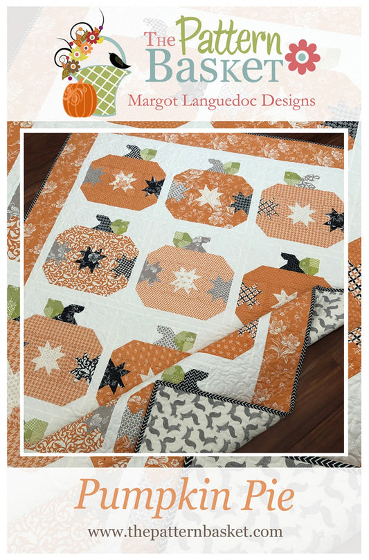 Pumpkin Pie Quilt Pattern by The Pattern Basket