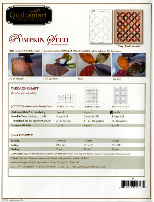 Pumpkin Seed Classic Pack by QuiltSmart