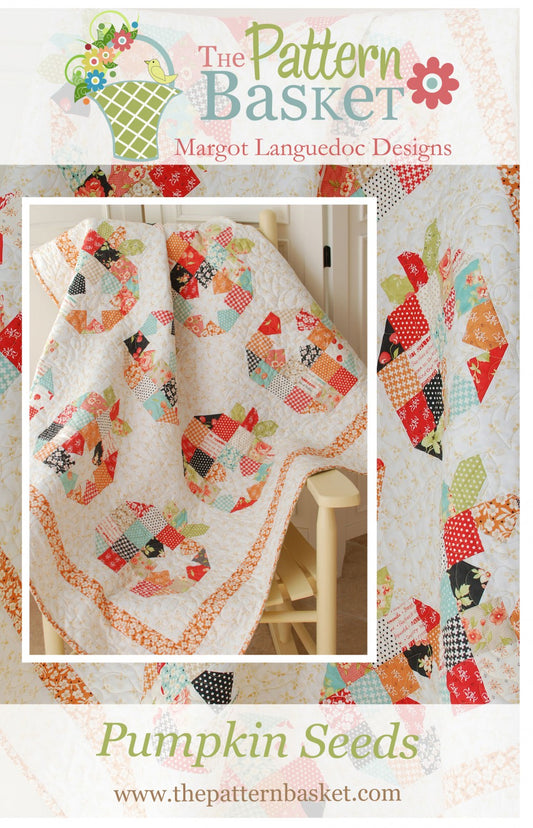 Pumpkin Seeds Quilt Pattern by The Pattern Basket