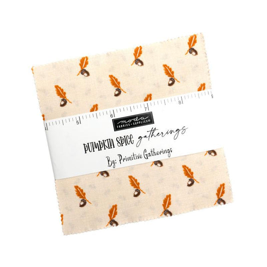 Pumpkin Spice Gatherings by Primitive Gatherings : Charm Pack