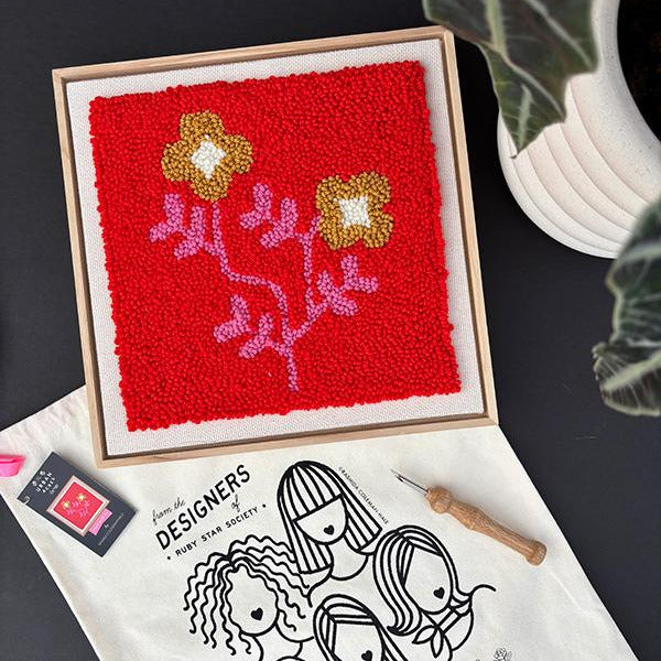Punch Needle Blossom Kit by Rashida Coleman-Hale