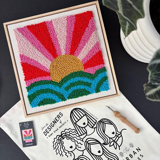 Punch Needle Rise & Shine Kit by Melody Miller