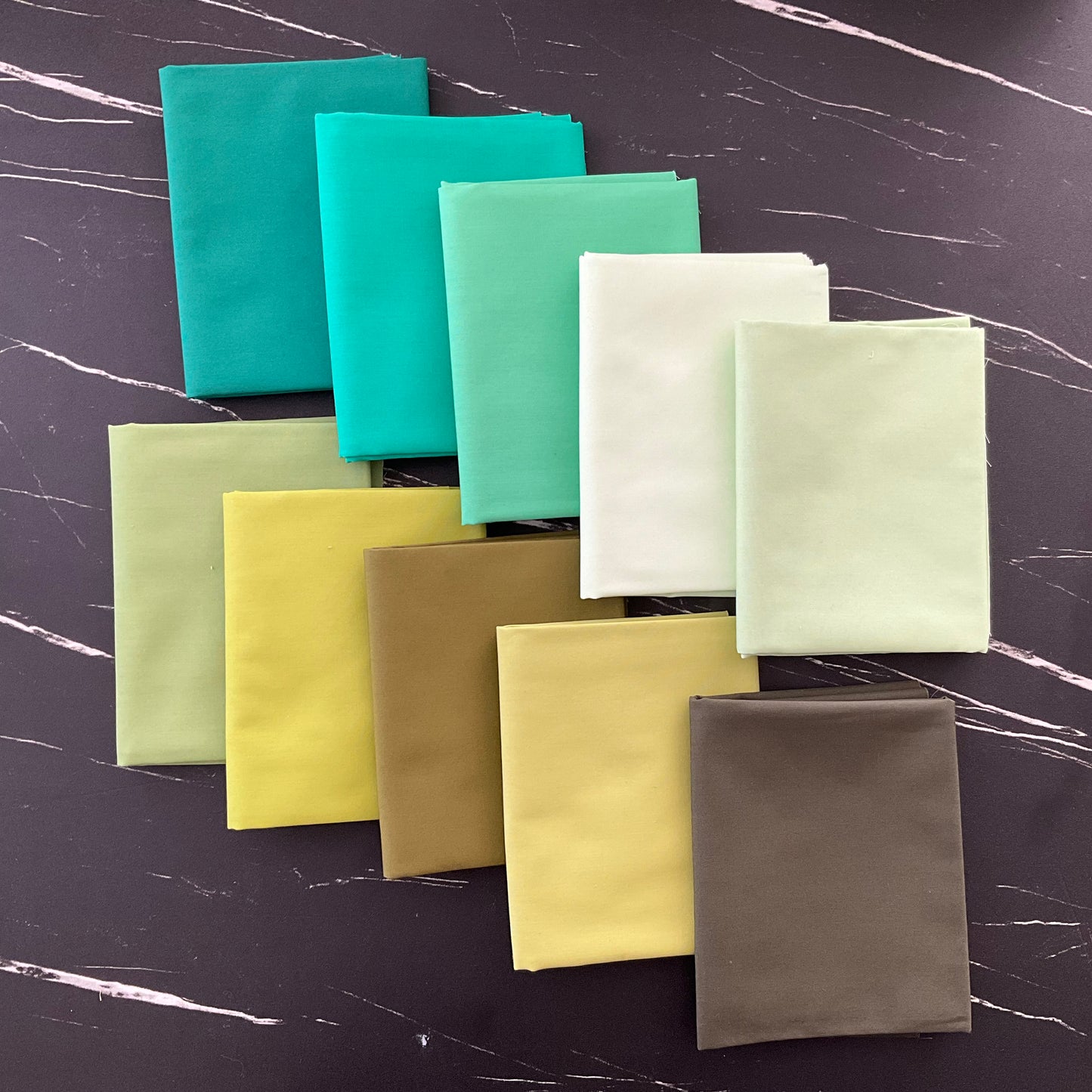 Pure Solids Bundle - Green Goddess