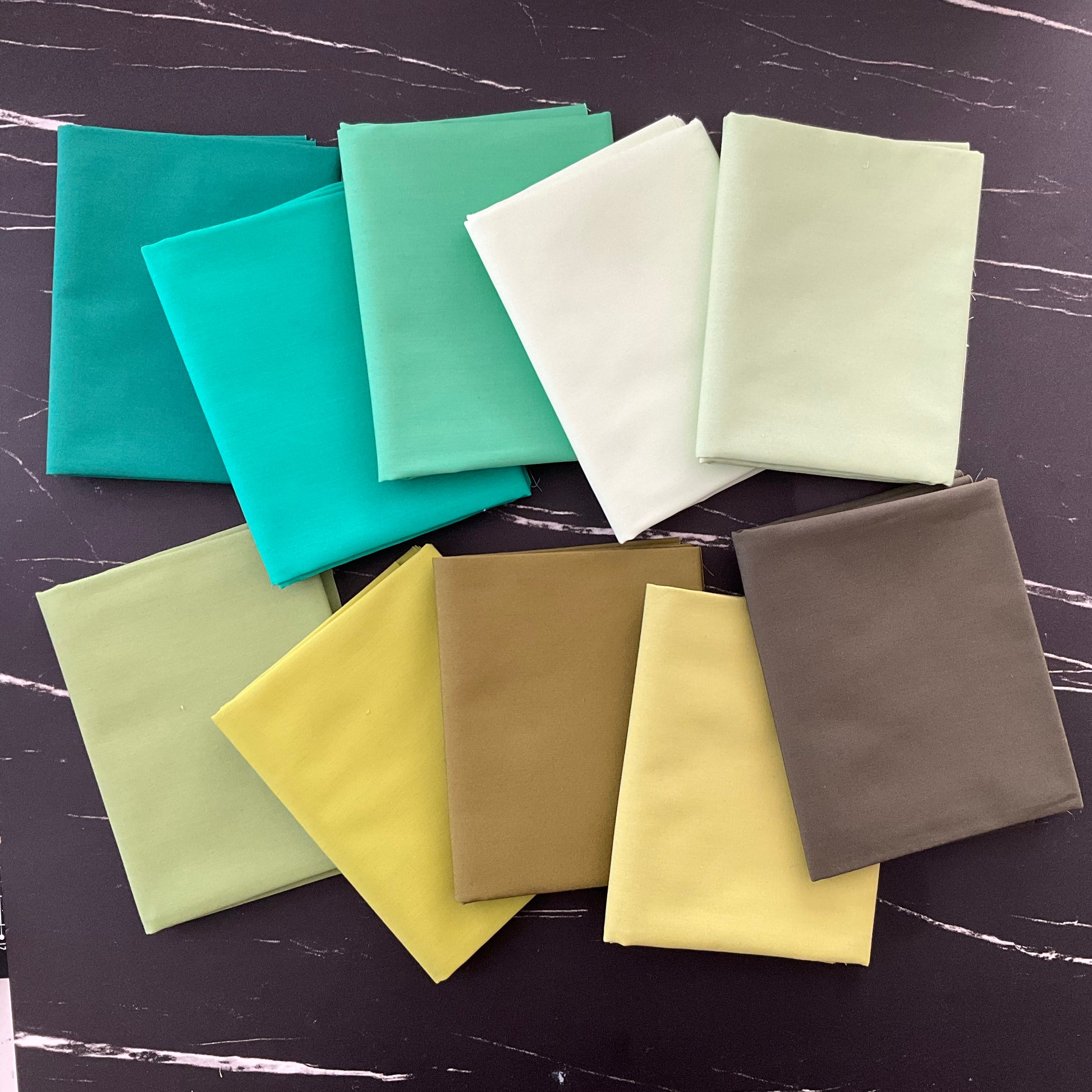 Pure Solids Bundle - Green Goddess