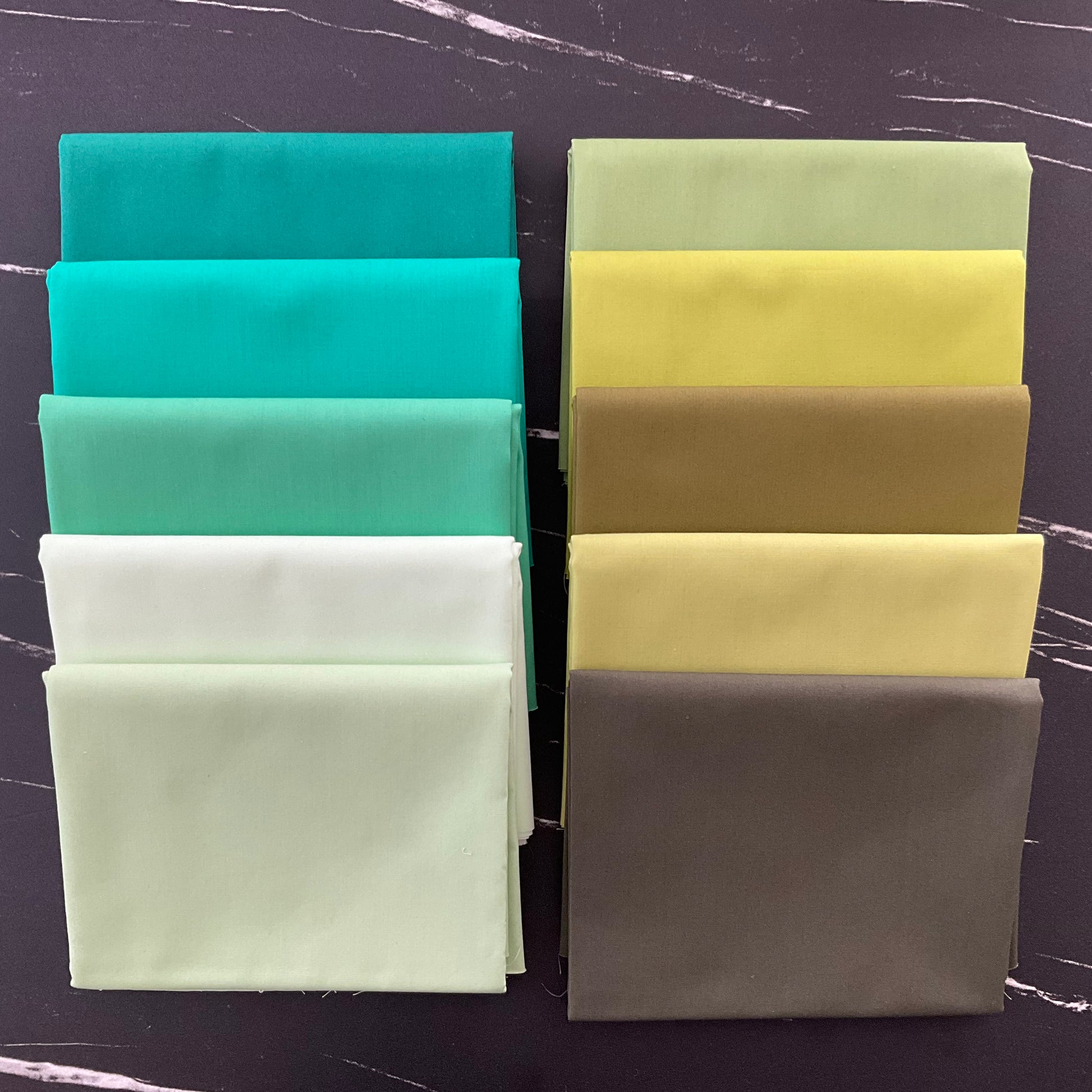 Pure Solids Bundle - Green Goddess