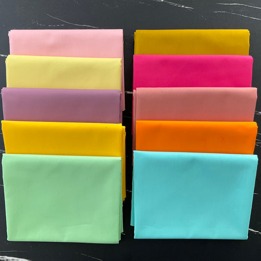 Pure Solids Bundle - Sherbet Delight