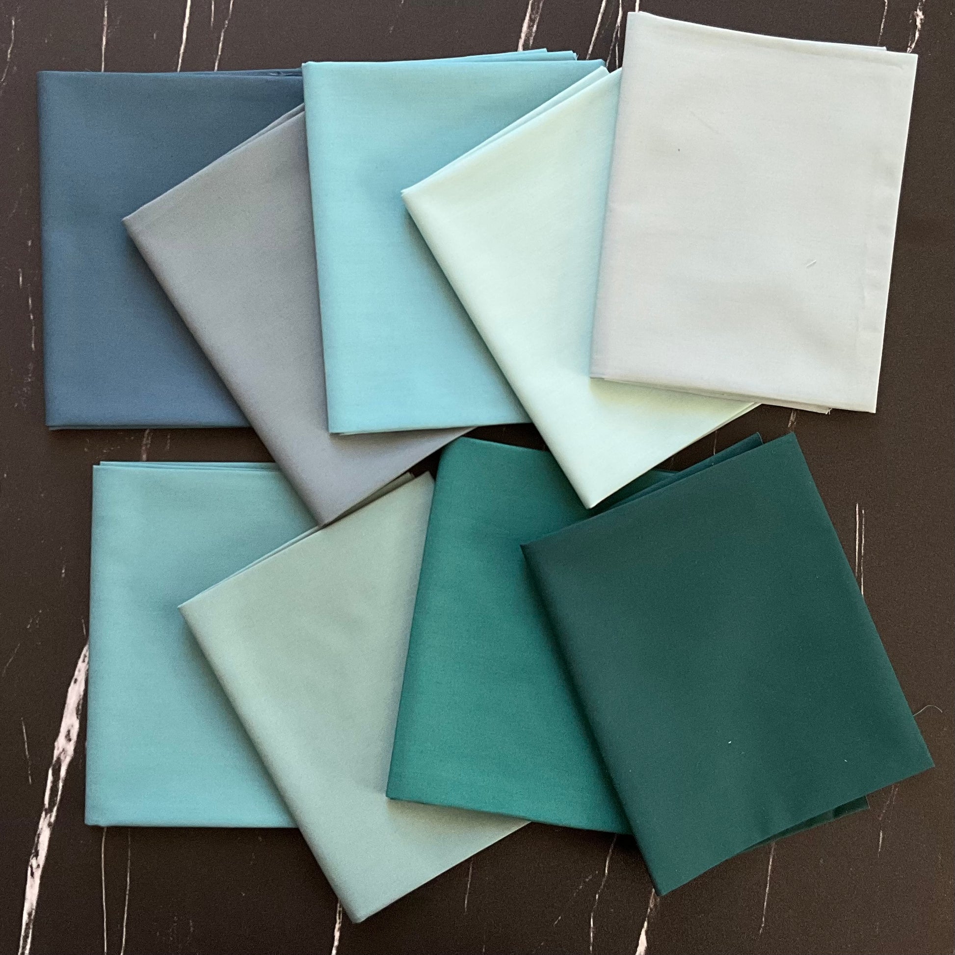 Pure Solids Color Card Bundle - Fat Quarter Bundle #9