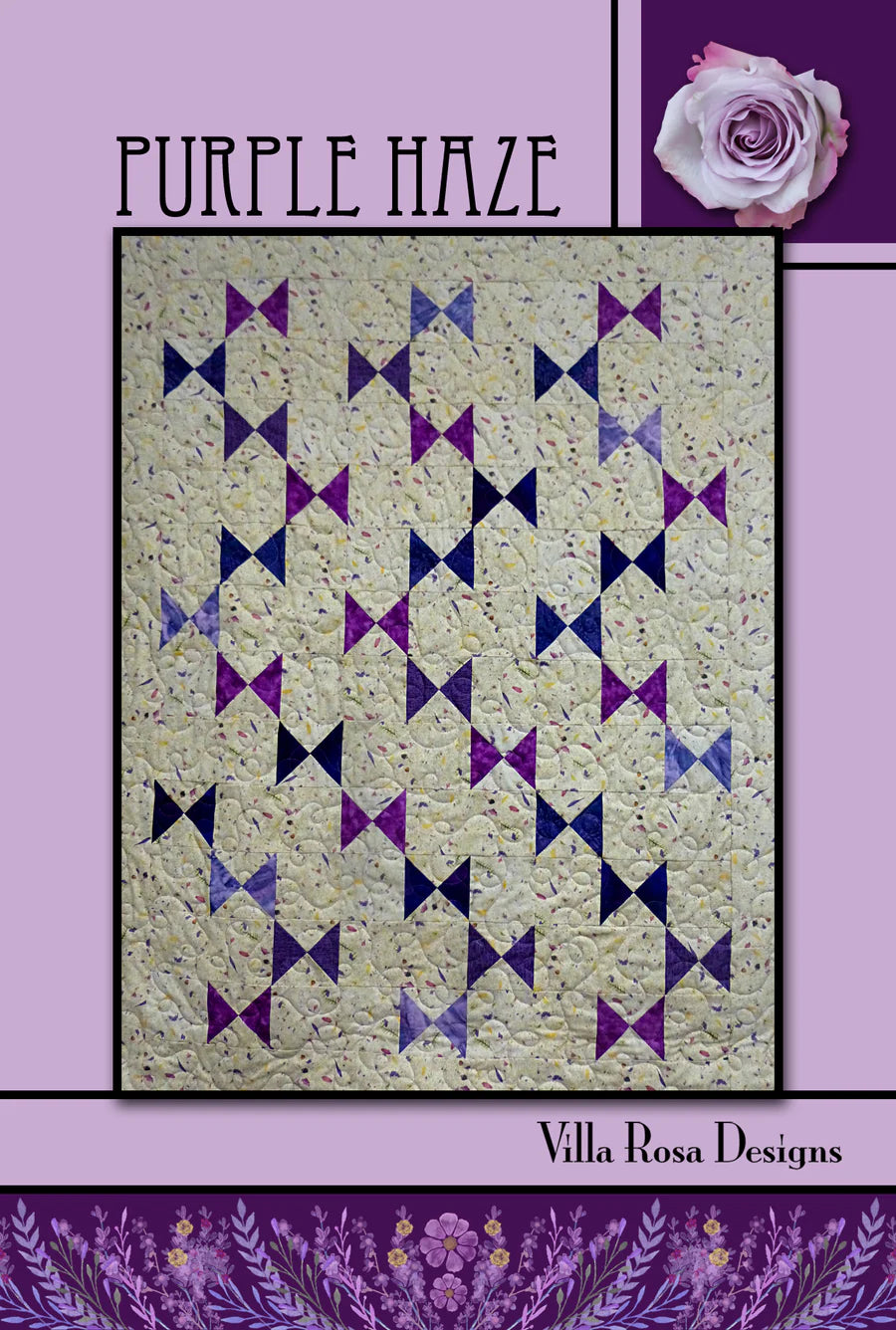 Purple Haze Quilt Patten by Villa Rosa Design