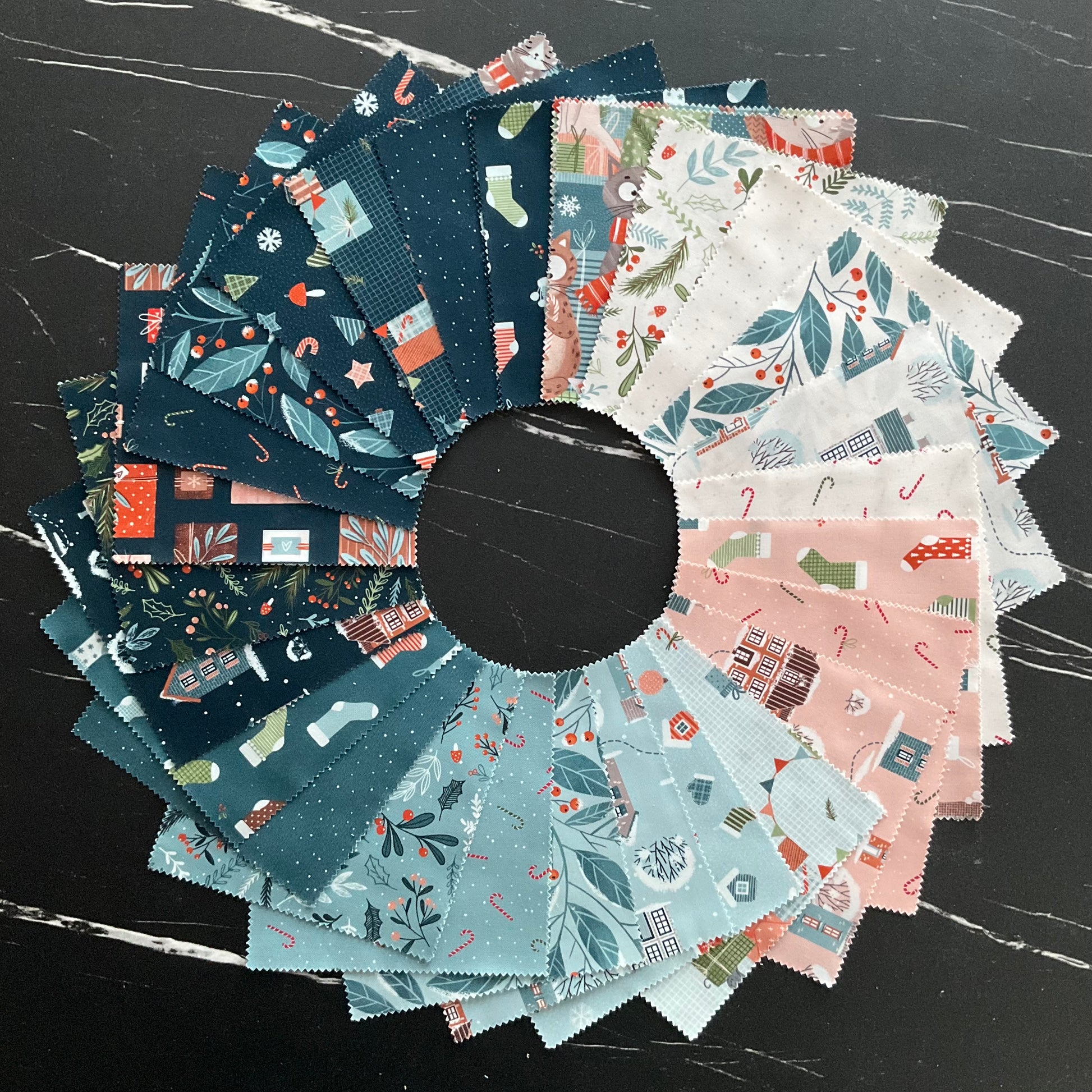 Purrfect Christmas by Elena Amo : Charm Pack