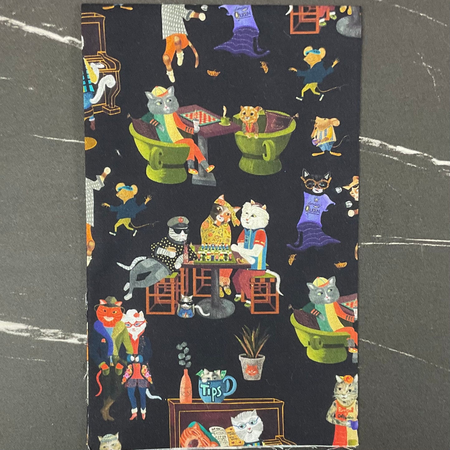 Purrsuit of Coffeeness by Cindy Jackson : Fabric Bundles