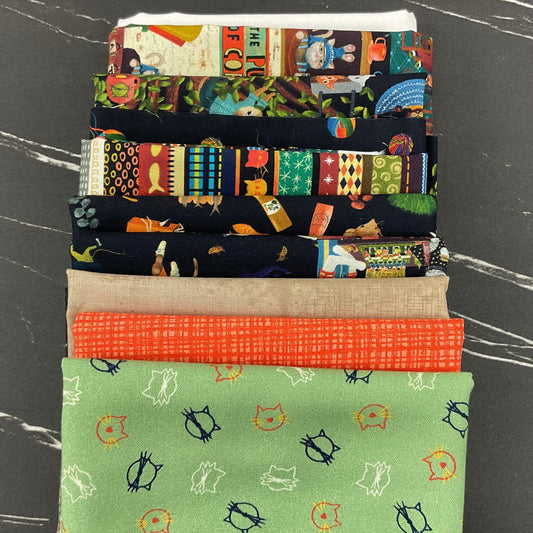 Purrsuit of Coffeeness by Cindy Jackson : Perk Up! Quilt Kit