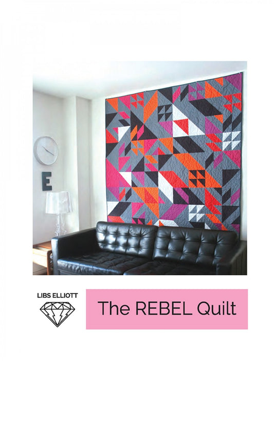 The Rebel Quilt Pattern # QE-PATR4- Special Order