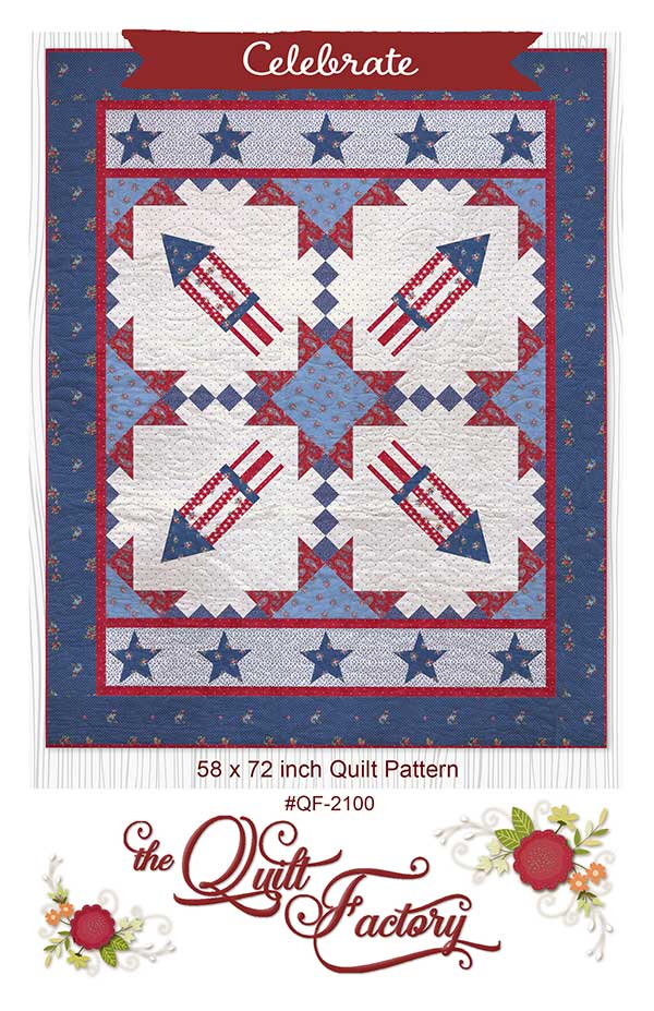 Celebrate Applique Quilt Pattern by The Quilt Factory