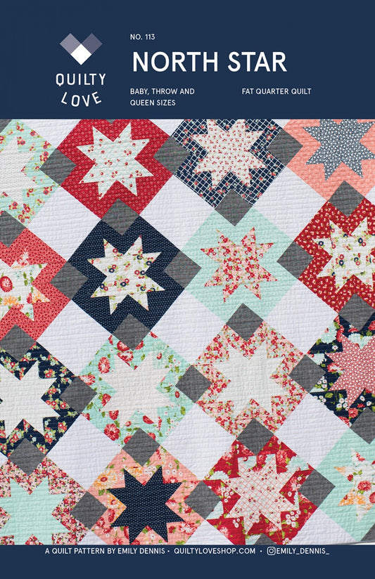 North Star Quilt Pattern # QLP113 - Special Order