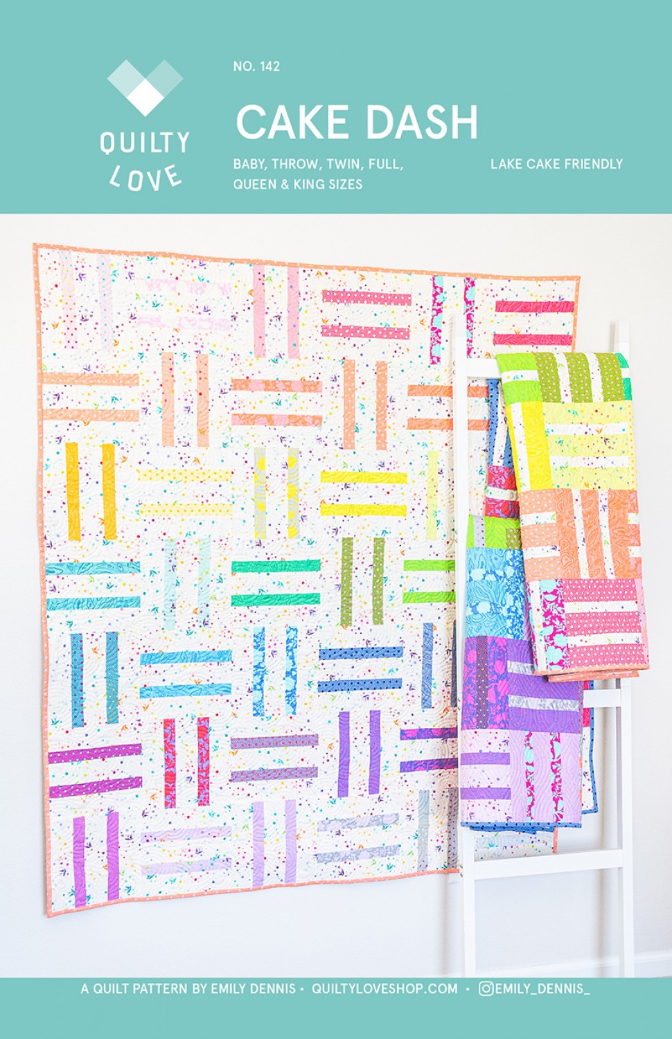 Cake Dash Quilt Pattern # QLP142-Special Order