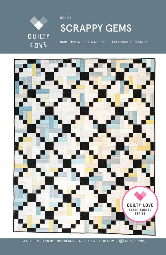 Scrappy Gems Quilt Pattern # QLP148 -Special Order