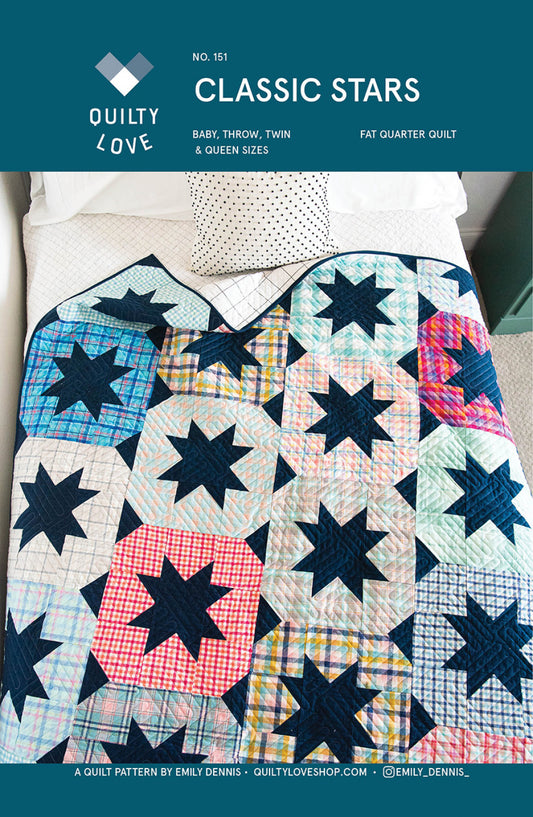 Classic Stars Quilt Pattern # QLP151 -Special Order