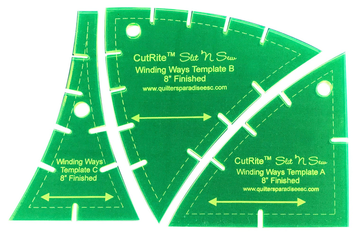 Winding Ways Quilting Template - # QP031376 - Special Order