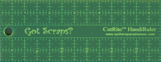 Cut Rite Handi Ruler Got Scraps # QP27317  -  Special Order