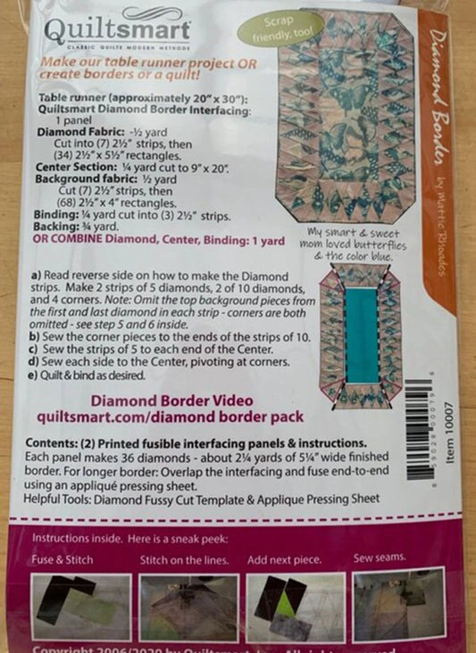 2.5" Pix Smart Grid On Point Interfacing by QuiltSmart