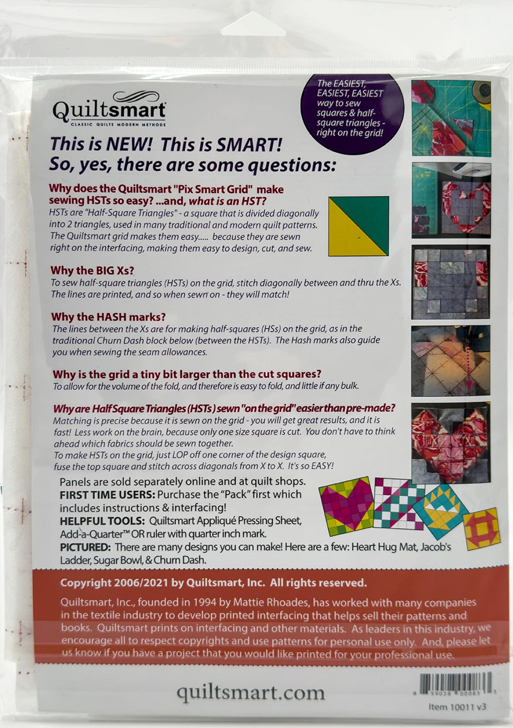 2" Pix Smart Grid Interfacing by QuiltSmart