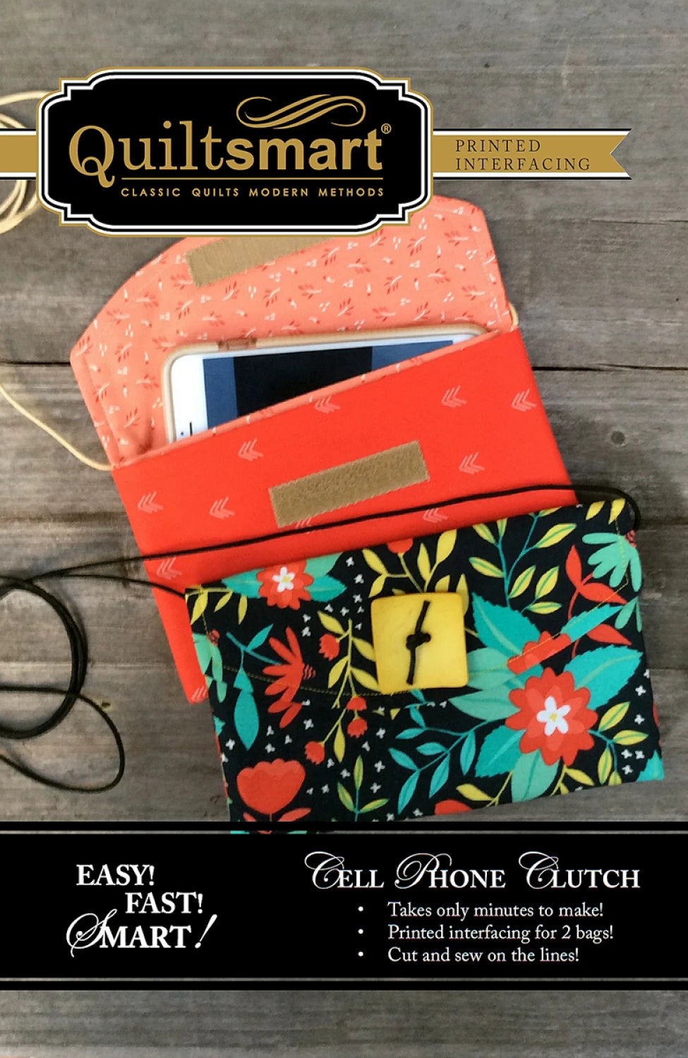 Cell Phone Clutch Fun Pack by QuiltSmart